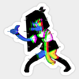 ENA Glitched Sticker